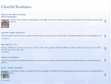 Tablet Screenshot of cheerfulreadiness.blogspot.com