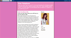 Desktop Screenshot of freetelephoni.blogspot.com