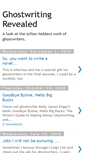Mobile Screenshot of ghostwritingrevealed.blogspot.com