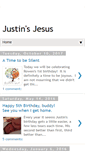 Mobile Screenshot of justinsjesus.blogspot.com