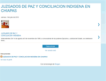 Tablet Screenshot of juzgadosdepazyconciliacionindigena.blogspot.com