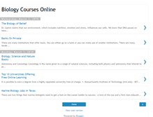 Tablet Screenshot of biology-courses-online.blogspot.com