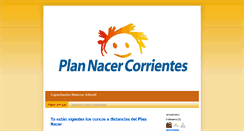 Desktop Screenshot of capacitacion-maternoinfantil.blogspot.com