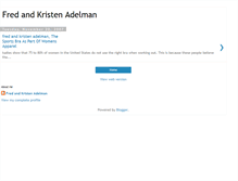 Tablet Screenshot of fredandkristen.blogspot.com