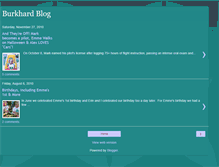 Tablet Screenshot of burkhardblog.blogspot.com