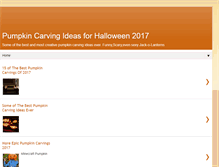Tablet Screenshot of coolpumpkindesigns.blogspot.com
