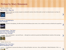 Tablet Screenshot of marysimonsenfanfiction.blogspot.com