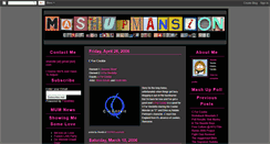 Desktop Screenshot of mashupmansion.blogspot.com