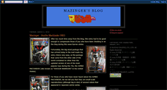 Desktop Screenshot of mazingerblog.blogspot.com