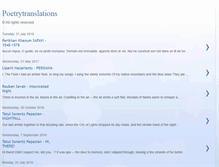 Tablet Screenshot of poetrytranslations.blogspot.com