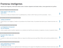 Tablet Screenshot of fronterasinteligentes.blogspot.com
