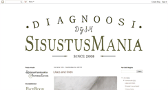 Desktop Screenshot of diagnoosisisustusmania.blogspot.com