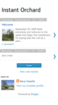 Mobile Screenshot of instantorchard.blogspot.com