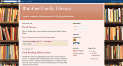 Desktop Screenshot of brantnerliteracy.blogspot.com