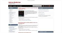 Desktop Screenshot of noticias-biomol.blogspot.com