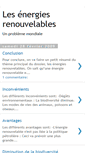 Mobile Screenshot of lesnergiesrenouvelables.blogspot.com