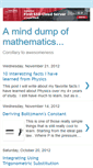 Mobile Screenshot of minddumpofmath.blogspot.com