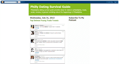 Desktop Screenshot of datingsurvival.blogspot.com