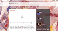 Desktop Screenshot of enerisunday.blogspot.com