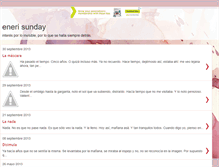 Tablet Screenshot of enerisunday.blogspot.com