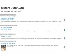 Tablet Screenshot of panther-strength.blogspot.com