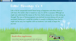 Desktop Screenshot of evansblessingsx4.blogspot.com
