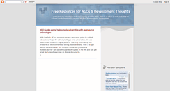 Desktop Screenshot of ngoguides.blogspot.com