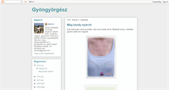 Desktop Screenshot of gyongyorgesz.blogspot.com