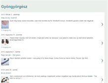 Tablet Screenshot of gyongyorgesz.blogspot.com