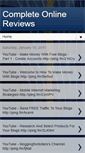 Mobile Screenshot of completeonlinereviews.blogspot.com