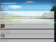 Tablet Screenshot of musicteachers911.blogspot.com