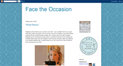 Desktop Screenshot of facetheoccasion.blogspot.com