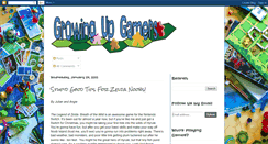 Desktop Screenshot of growingupgamers.blogspot.com