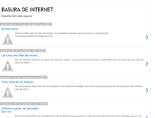 Tablet Screenshot of basuradeinternet.blogspot.com