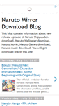 Mobile Screenshot of narutomirror.blogspot.com