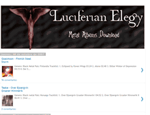 Tablet Screenshot of luciferianelegy.blogspot.com