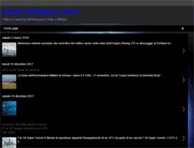 Tablet Screenshot of centroufologicocomo.blogspot.com