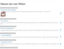 Tablet Screenshot of nieuweniervoorwillem.blogspot.com