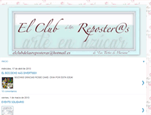 Tablet Screenshot of elclubdelasreposteras.blogspot.com