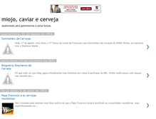 Tablet Screenshot of miojocaviarecerveja.blogspot.com