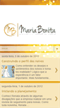 Mobile Screenshot of mariabonitaassessoriadeeventos.blogspot.com