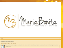 Tablet Screenshot of mariabonitaassessoriadeeventos.blogspot.com