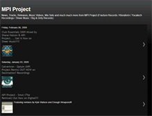 Tablet Screenshot of mpiproject.blogspot.com