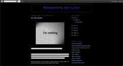 Desktop Screenshot of pensamentoemfluxo.blogspot.com