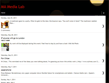 Tablet Screenshot of mamedialab.blogspot.com