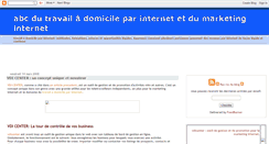 Desktop Screenshot of abc-travail-a-domicile.blogspot.com