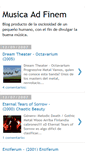 Mobile Screenshot of musicaadfinem.blogspot.com