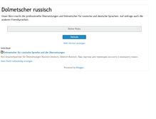 Tablet Screenshot of dolmetscher-russisch.blogspot.com