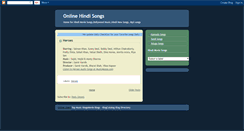 Desktop Screenshot of listen-hindi.blogspot.com