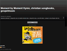 Tablet Screenshot of momentbymomenthymn.blogspot.com